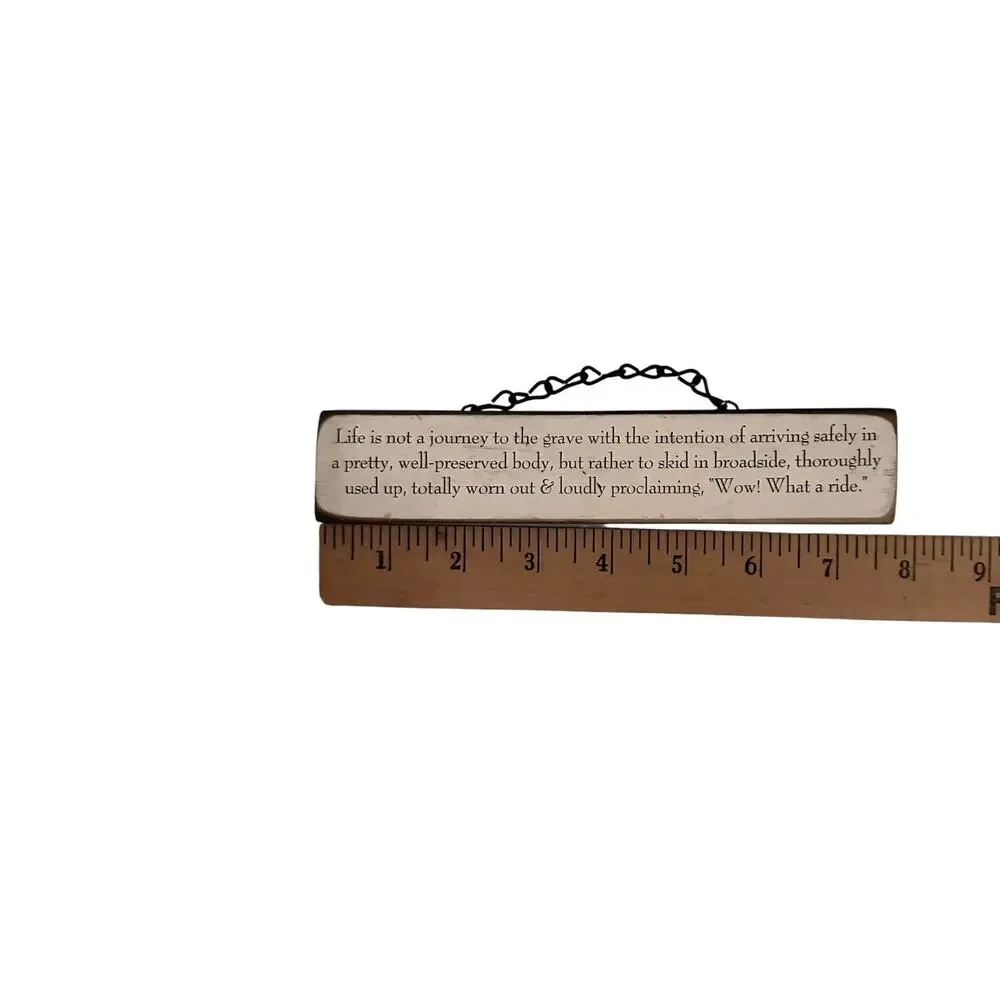 Set 18 Mini Barn Wood Signs Running Quotes Motivational Wall Decor Rustic Gifts